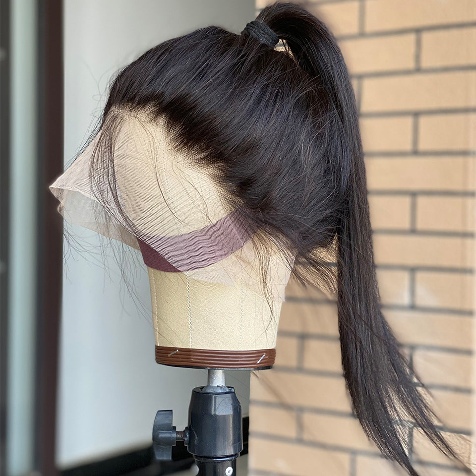 360 Lace Frontal Human Hair Wigs Full Head Wig Real Hair Front Lace