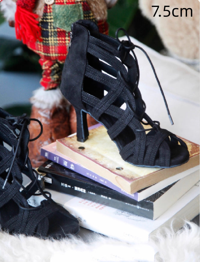 Latin Dance Shoes Women Custom Kizomba Soft Bottom Thickening